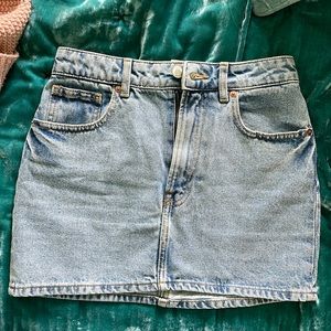 Denim skirt